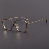 Temelie Titanium Handmade Glasses Frame Rectangle Frames Southood Bronze